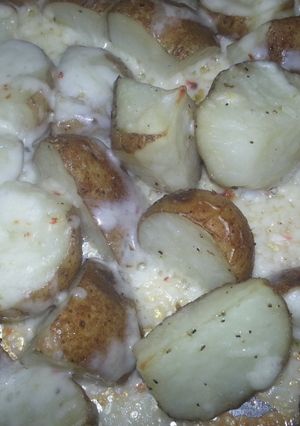 A picture of Potatoes with a kick.
