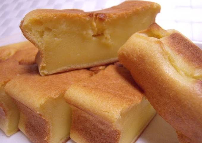Just Mix Tofu Cake Recipe