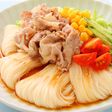 Chilled Somen Salad with Pork Shabu-Shabu