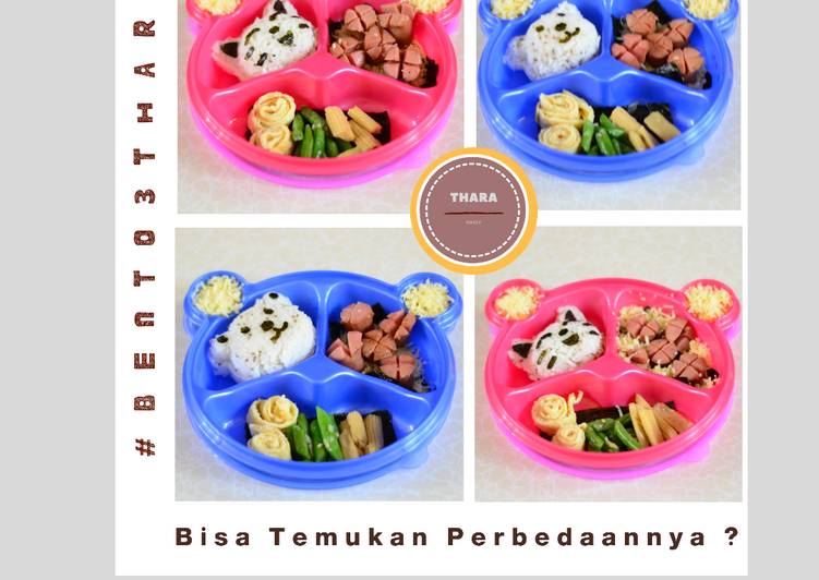 Resep Kegiatan untuk anak : Membuat Bento ala 3 Thara yang Enak