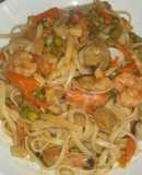 Tallarines a la marinera