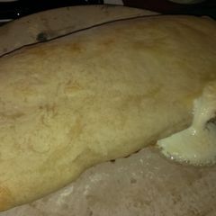 A picture of Basic pizza stone calzone.