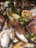 Spicy Calms with Coriander Sauce