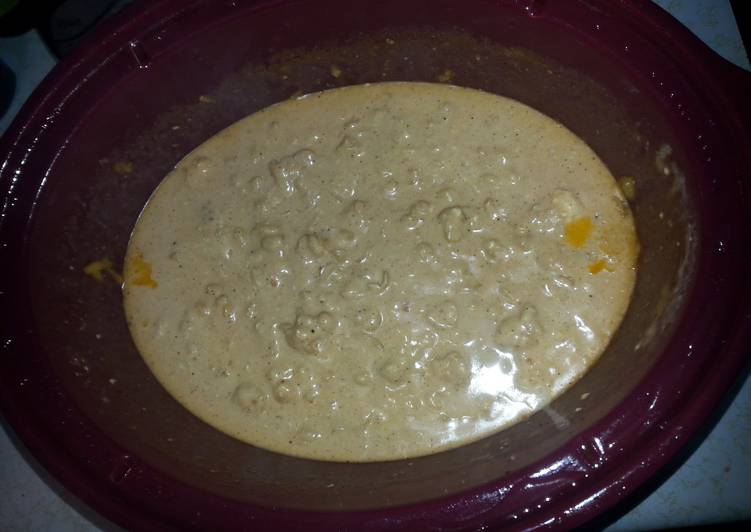Step-by-Step Guide to Prepare Favorite Crock pot taco mac n cheese