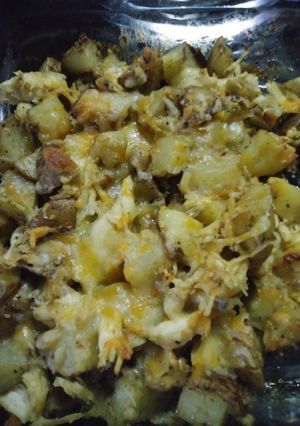 A picture of Oven Roasted Potatoes.