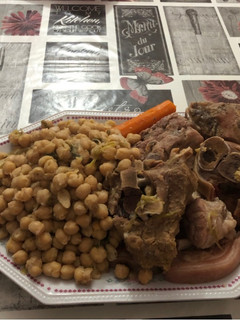 Una foto de Cocido de garbanzos
