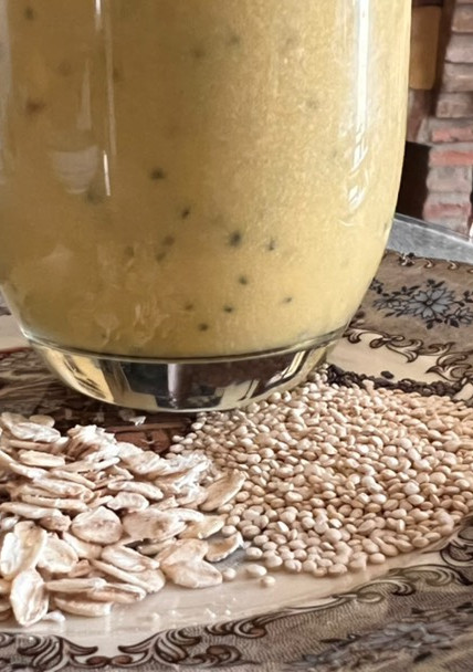 Una foto de Batido energizante con Chía