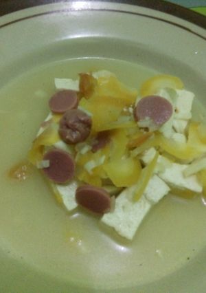 Foto resep Sup tahu bening