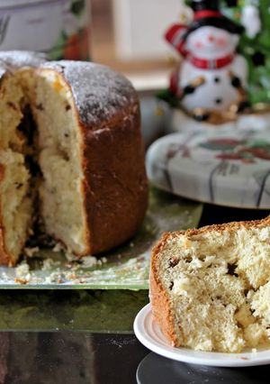 Una foto de Panettone