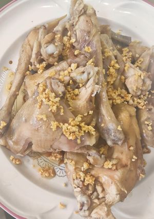 Foto resep Ayam pek cam kee (ayam rebus)