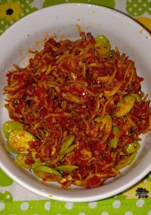 Foto resep Teri pete balado