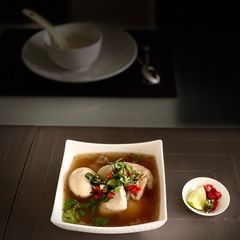 A picture of Strewed Chicken wing and Egg with Five Spices.