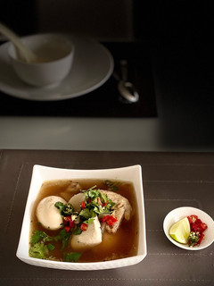 A picture of Strewed Chicken wing and Egg with Five Spices.
