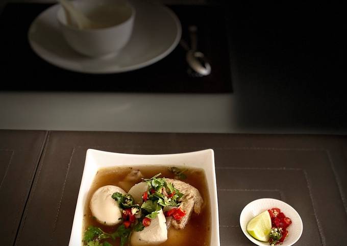 Strewed Chicken wing and Egg with Five Spices Recipe