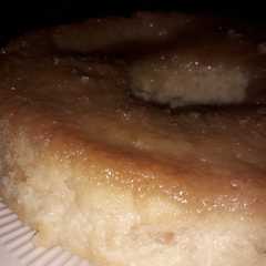 Una foto de Budín de pan casero