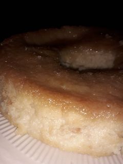 Una foto de Budín de pan casero