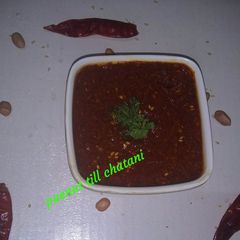 A picture of Peanut chutney.