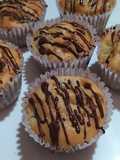 Muffins Húmedos de Manzana y Pasas de Uva