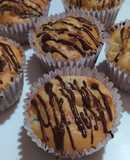 Muffins Húmedos de Manzana y Pasas de Uva