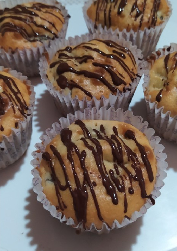 Una foto de Muffins Húmedos de Manzana y Pasas de Uva