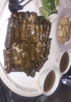 صورة لوصفة يالنجي ورق عنب