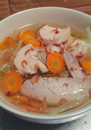 Foto resep Sayur Sop Ayam Kuah Bening (Tanpa Uleg Bumbu & Tidak Berminyak)