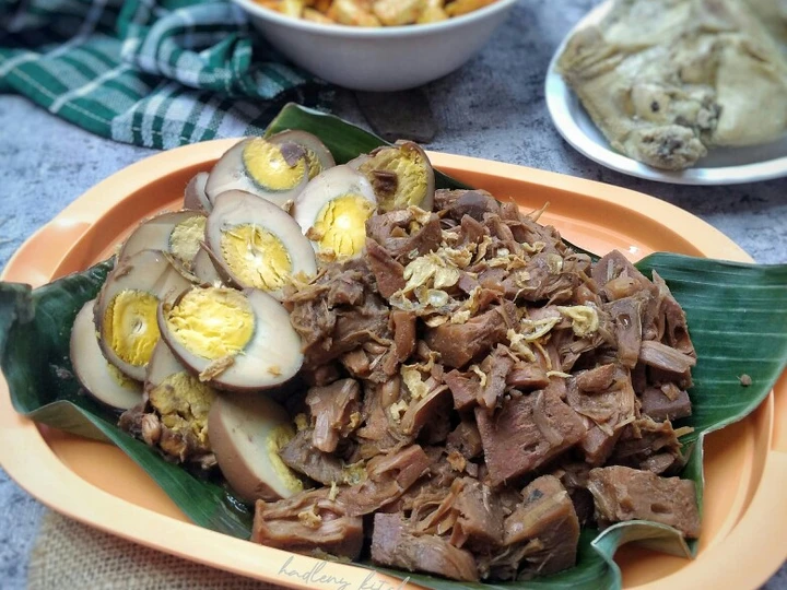 Cara Mudah Menyiapkan Resep Gudeg Solo (tanpa santan) yang Lezat Sekali Anti Ribet, Bisa Manjain Lidah