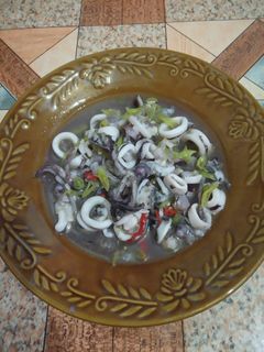 Foto resep Tumis cumi basah