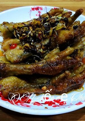 Hình của món Chân gà rim nước tương.