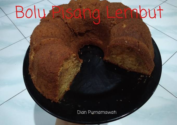 Bolu Pisang Lembut anti Seret