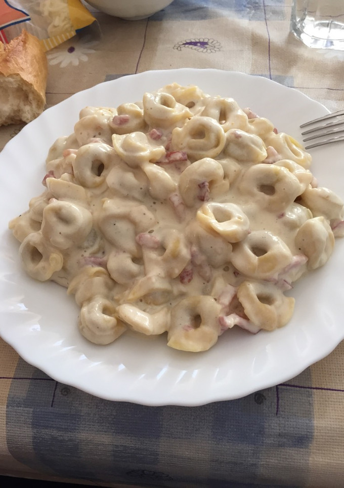 Una foto de Pasta carbonara