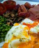 Desayuno inglés, a la colombiana! 💕❤!