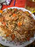 Fideos con muchas cosas!