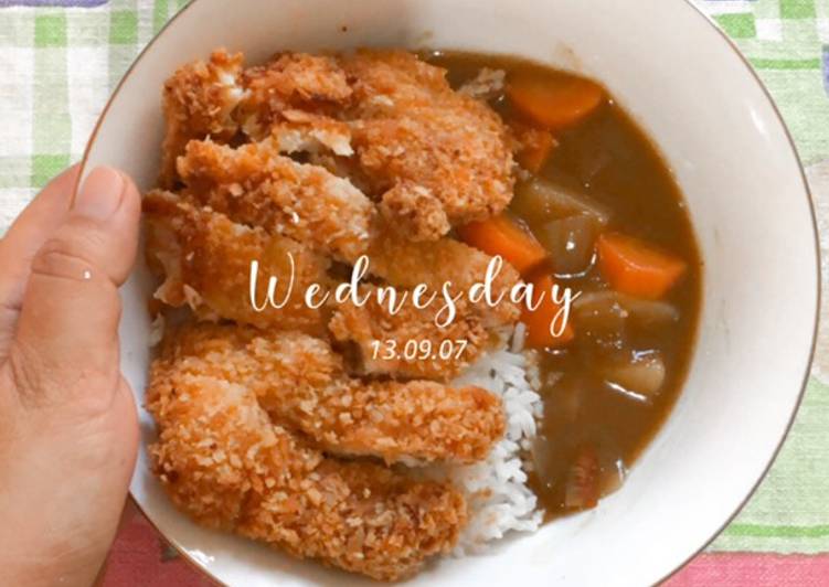 Chicken Katsu &amp; Veggie Curry