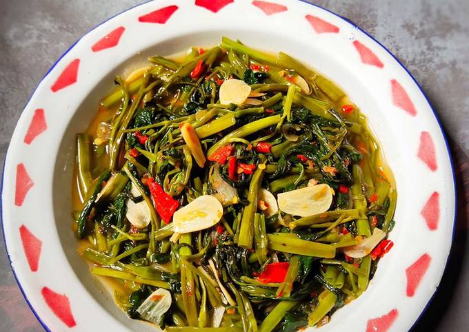 Langkah Mudah Masakan Resep Tumis Kangkung Belacan