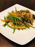 Quinoa Mushrooms plated