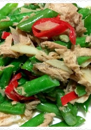 Foto resep 8. Tumis Buncis Tuna Kaleng