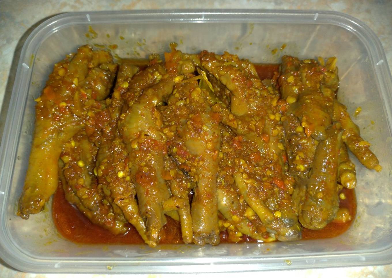 Ceker Pedas Mantul