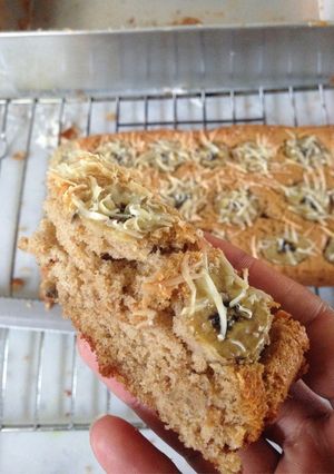 Foto resep Banana Clean Cake (clean eating)