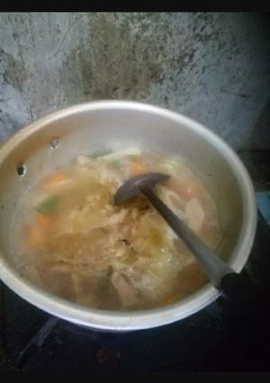 Foto resep Sop bakso Simple
