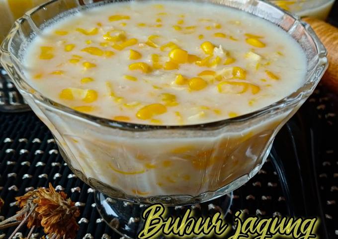 Resipi Bubur Jagung Manis Oleh Leeina Qaliena Cookpad