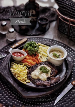 Foto resep WAGYU STEAK 🥩ala Holycow🐮