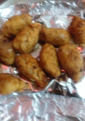 A picture of Fried momos.