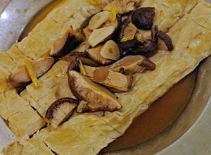 Foto resep Kukus kembang tahu (Tauki) basah saus tiram