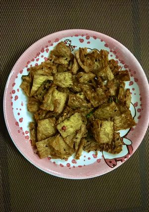Hình của món Sườn chay chiên giòn bằng NCKD.