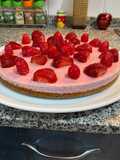 Tarta Helada de Frutillas y Mascarpone