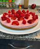 Tarta Helada de Frutillas y Mascarpone