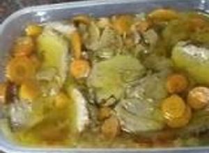 Una foto de Peceto en escabeche