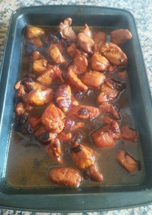 Foto principal de Pollo caramelizado con Zumo de Naranja