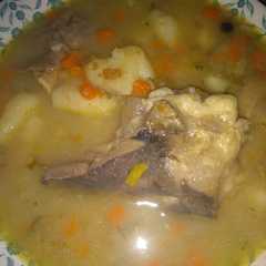 Una foto de Sopa de mondongo